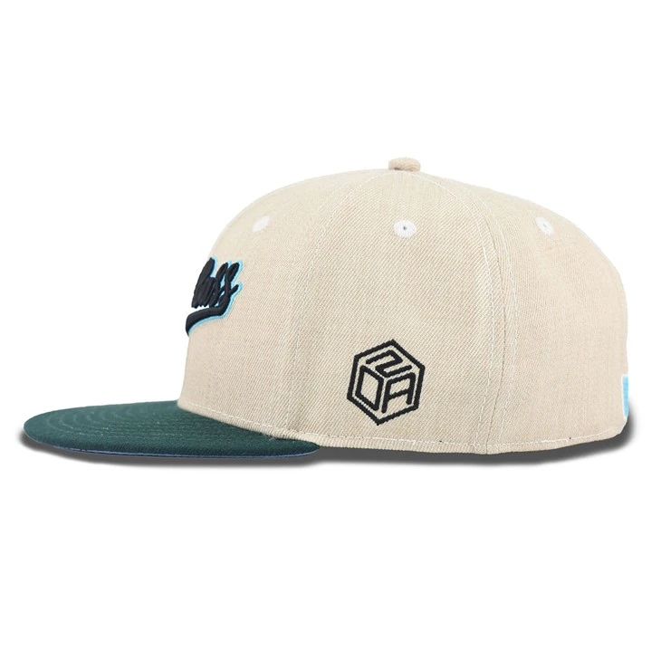 Delicate 3D Embroidery Fitted Cap