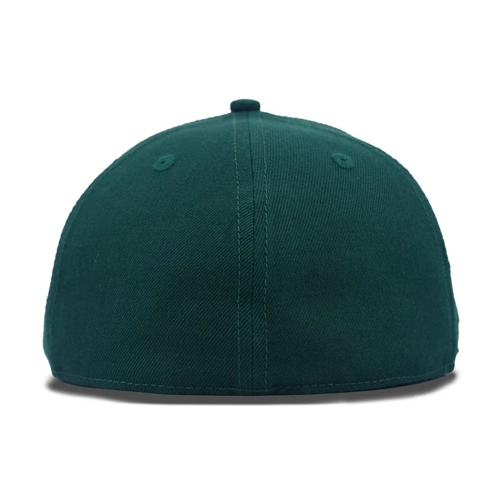 Green Version Sunset Mountains Fitted Cap