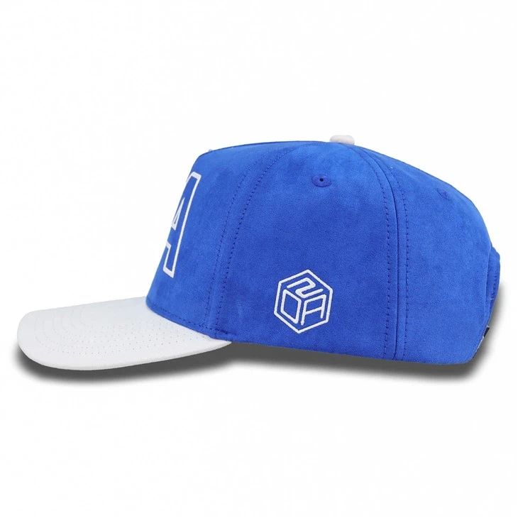 Premium Dark Blue Towel Embroidery Baseball Cap