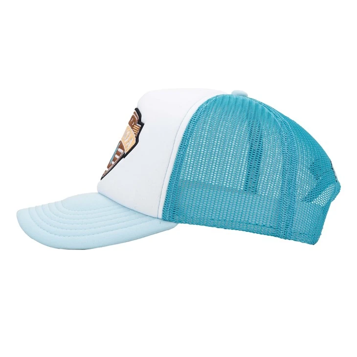 TCAP Touching Feeling Soft Foam Front Trucker Hat Custom Foam Mesh 5 Panel Foam Trucker Hat